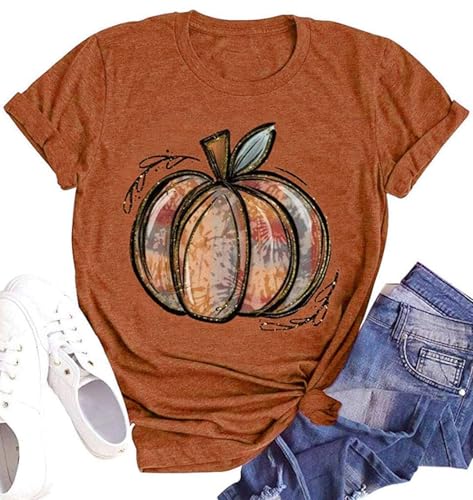 Image of Womens Dandelion T Shirts Sunflower Graphic Short Sleeve Casual Tops