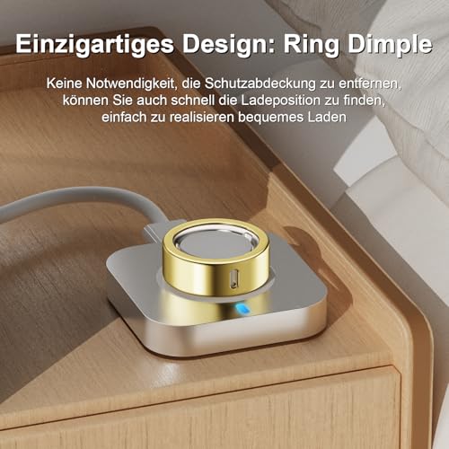 Hexasider 5 sztuk pokrowców na pierścionki, kompatybilne z Oura Ring Gen 4 / Gen 3 Horizon / Heritage, odporne na ścieranie etui z tworzywa TPU do Oura Ring Protector akcesoria do rozmiaru 8