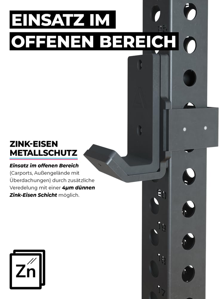 ATLETICA R8-Nitro Cable Rack Stand-Alone mit Double Stack