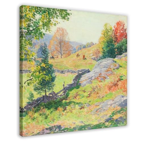 Impression sur toile Hillside Pastures Metcalf pour remplacer les vieux posters de chambre
