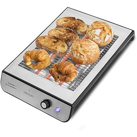 Cecotec Turbo Easy Toast Inox Flachtoaster. 3 Quarzheizkörper Cover