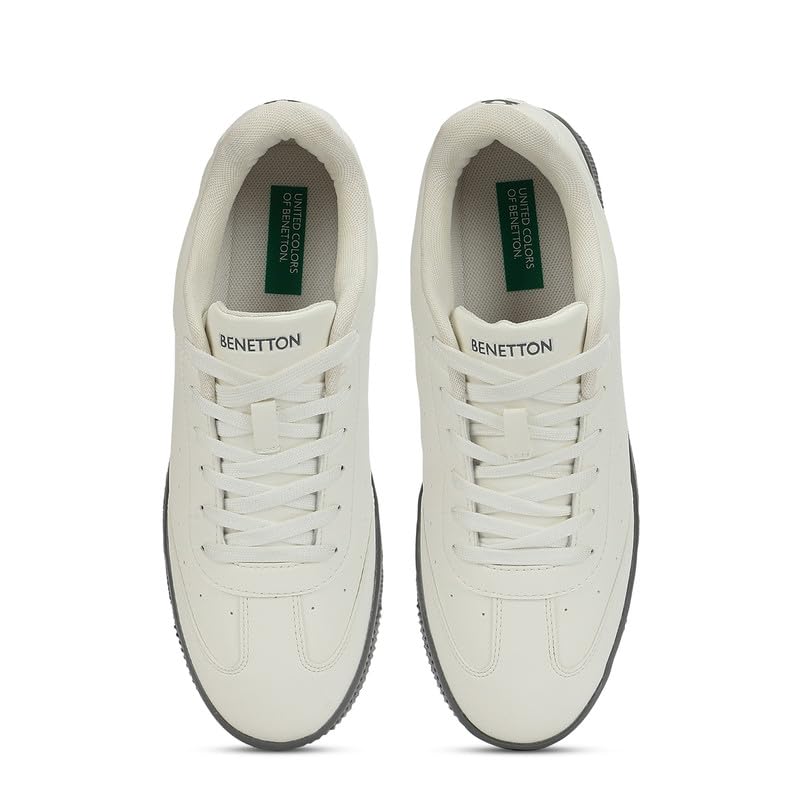 Image of United Colors of Benetton Mens United Colors of Benetton Perforations Lace-ups Plane Sneakers Sneaker
