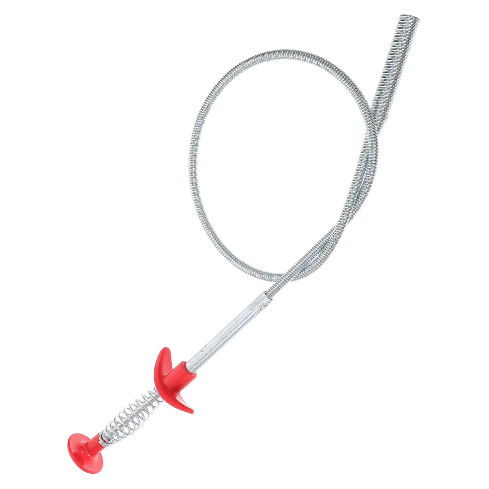 Veemoon Sewer Tool Hose Flexible Drain Pipe Cleaner Clog Removing Picker Drain Clean Claw Drain Hair Catcher Flexible Sink Claw Pickup Pipeline Dredge Picker Silver Pp