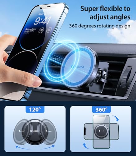 Image of VICSEED for MagSafe Car Mount [Strongest Magnet Power] Car Phone Holder