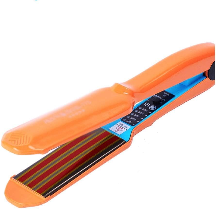 NANZU Professional Electric Hair Curling Iron PTC Heater Hair Crimper Curler Corn Plate Fluffy Wand Crimping Perm Splint