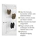 Wenko 4340030100 - Zapatero para Puerta (56 x 159,5 x 14,5 cm),...