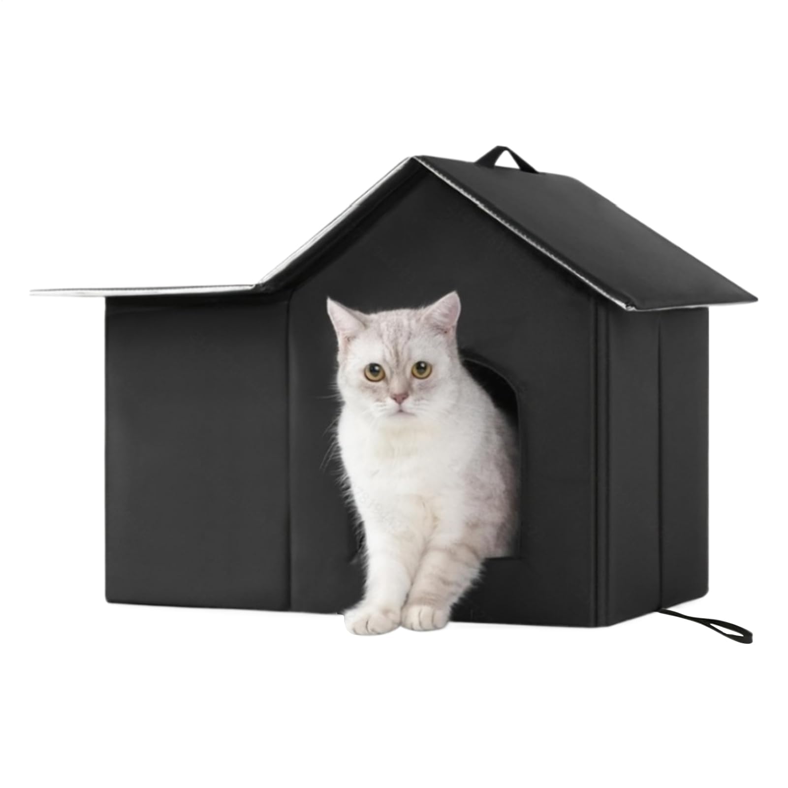 Tente caverne à isolation thermique pour chaton - Abri de balcon et terrasse