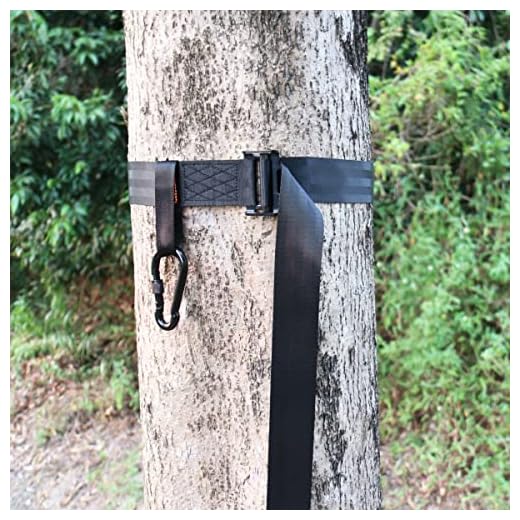 Huntury Tree Stand Safety Harness, Tree Stand Straps, Hunting Safety Harness Tree Straps, Tree Stand Accessories, Quick And Quiet To Connect