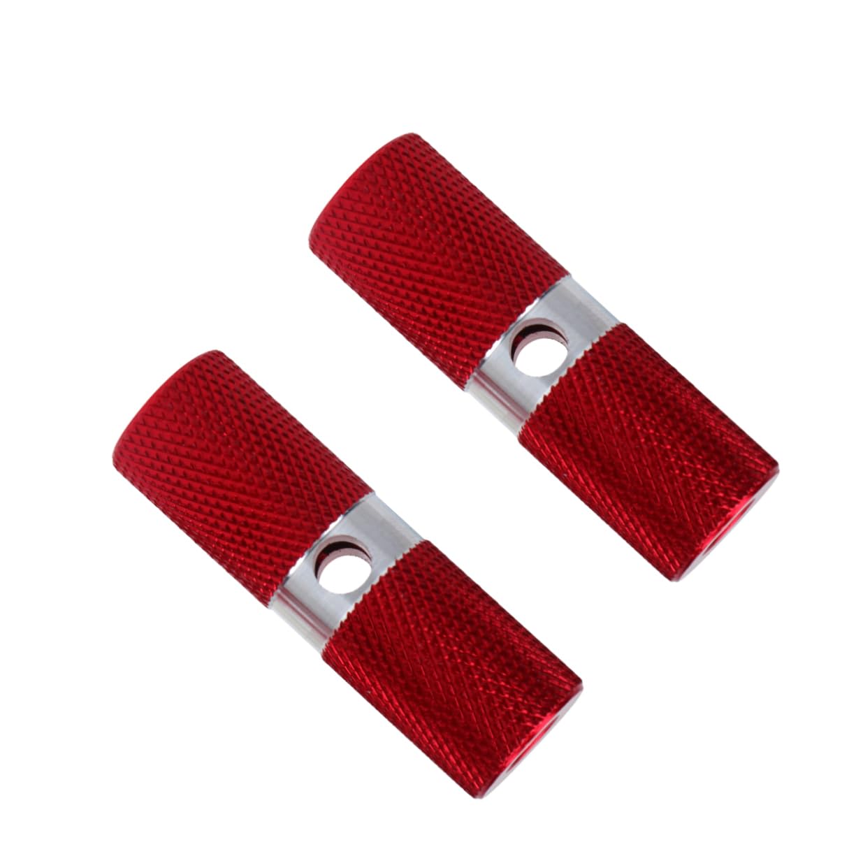 OSOLADY Mountain Bike Foot Pegs Aluminum Footrest Levers Rear Front Axle Mount Non-Slip Great for Bikes Racing