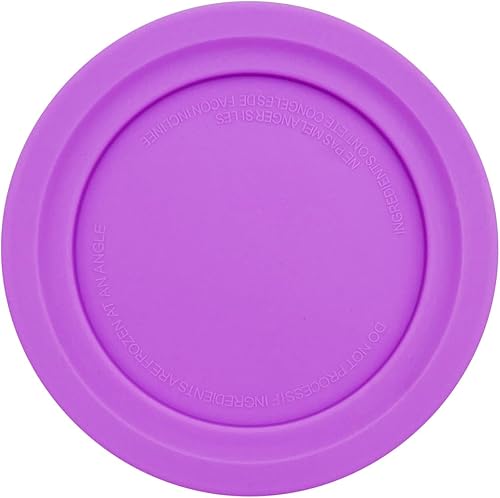 Miniatura 5 de Tapas de silicona de repuesto, compatibles con contenedor de Ninja Creami Ice Cream Maker, modelo NC301, NC300, NC299AMZ Series.