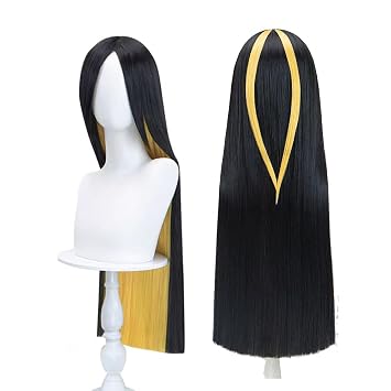 Hazbin Hotel Sir Pentious Cosplay Wig Hair Role Play Halloween Christmas Comic Convention Costume Party Wigs + Wig Cap