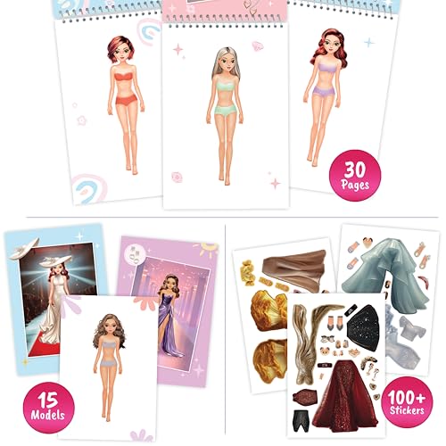 BSCOOL Sticker Dress Up Books - Image 4