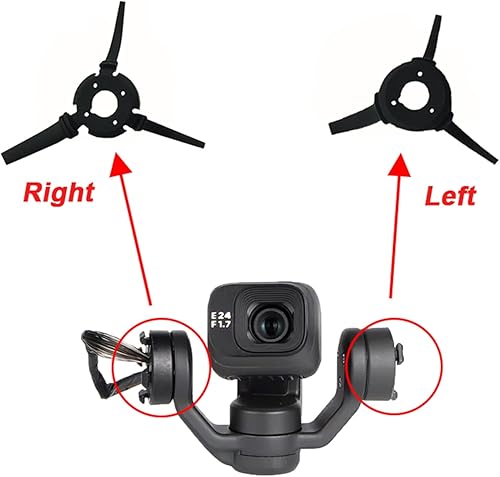 Miniatura 10 de Amortiguador de goma cardán para DJI Mini 3 ProMini 3 Amortiguación de choque Gimbal Cámara Reparación Piezas de Repuesto