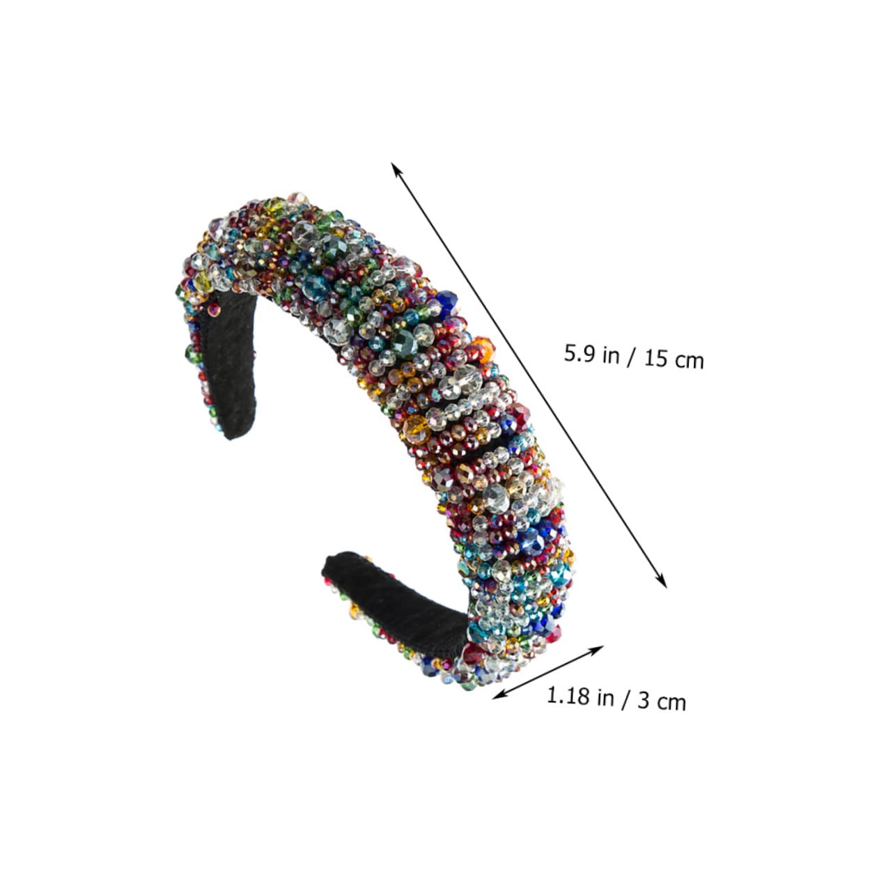 Abaodam Lot De 3 Bandeaux Élégants Pour Cheveux Avec Perles Et Nœud À Bijoux Pour Femme