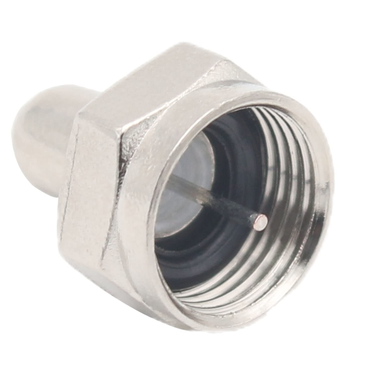 Fanbalunke Coax Cap Cover 15 Pcs F Type 75 Ohm Terminator Coaxial Terminator Caps for Ports on Splitter AMP, Coaxial Cable - Image 2