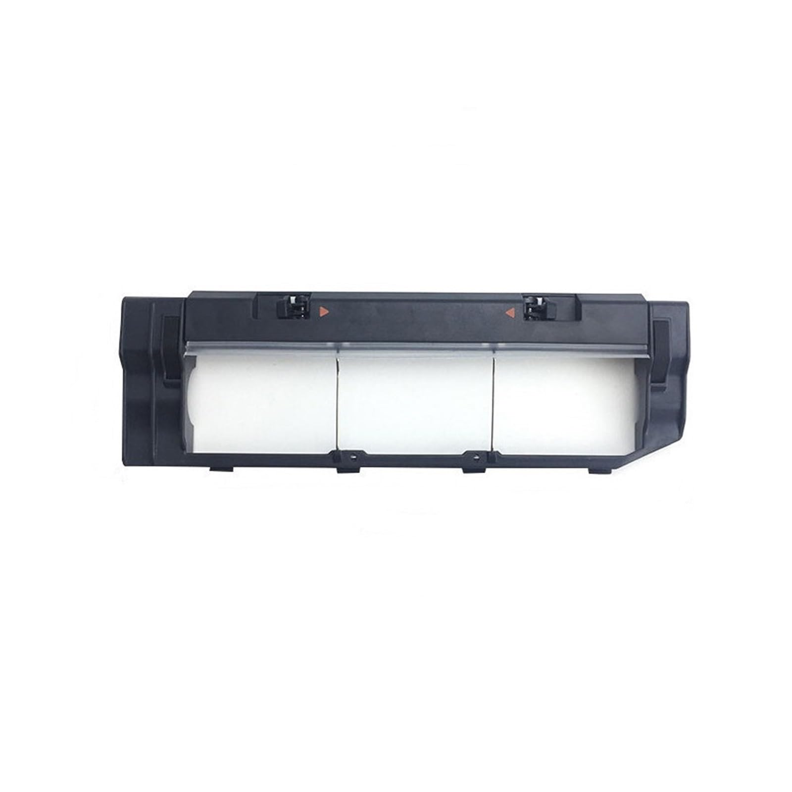 LIRHIQYGF Main Brush Cover，Compatible With Xiaomi 1st /1s SDJQR01RR SDJQR02RR /03RR Robot Vacuum Cleaner(Black)