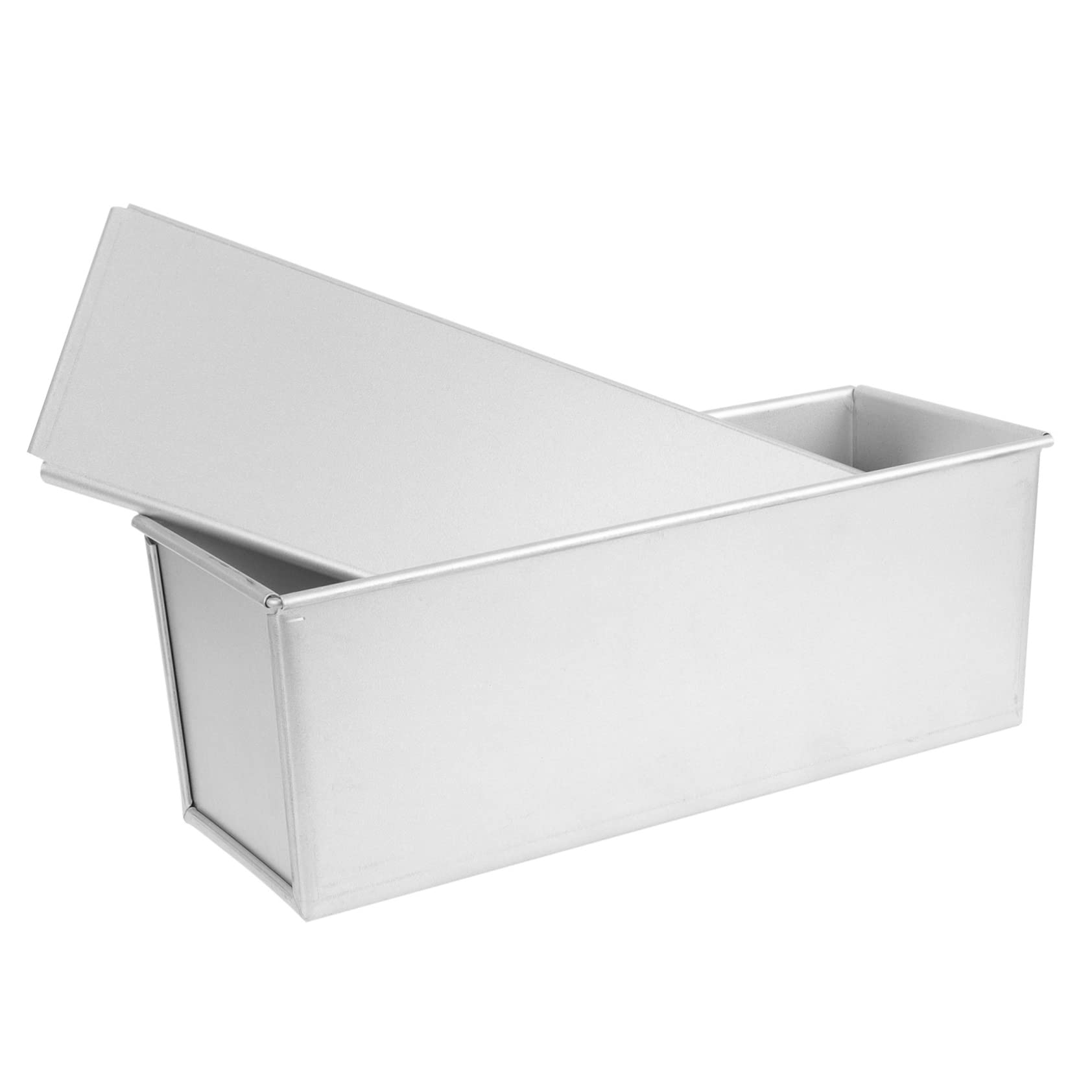 VINTORKY Nonstick Bread Baking Pan with Lid Metal Loaf Pan for Homemade Toast and Sandwich Bread for Kitchen Use and for Baking Enthusiasts