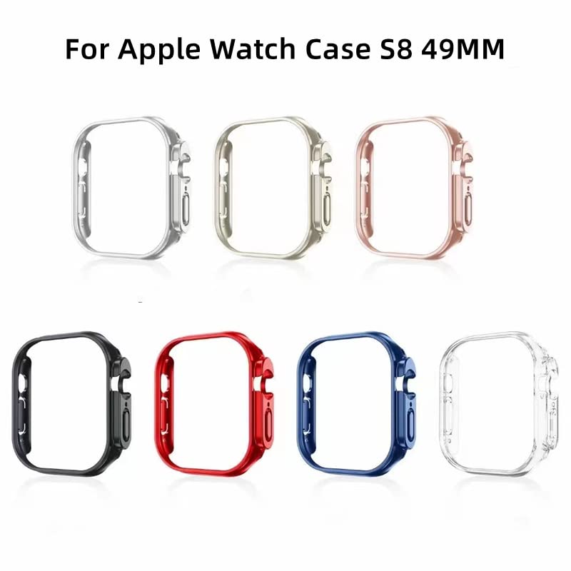 Coque creuse plaquée Apple Watch 44mm finition bleu éclatant - 2