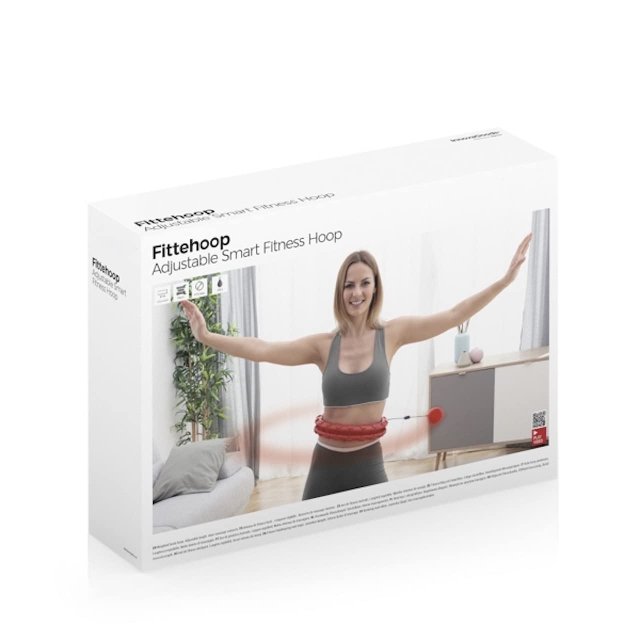 24 Section Hula Smart Hula Hoop Massage Taille Mince Bague de Perte de Poids détachable Pliable Accueil Divertissement Fitness Equipement