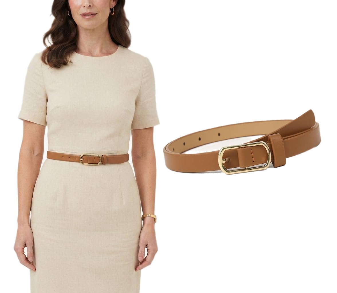 Belts For Women And Girls | Stylish Slim Waist Belt For Dresses Jeans-image-19
