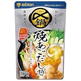 ミツカン 〆まで美味しい焼あごだし鍋つゆ ストレート 750g×2個 鍋の素