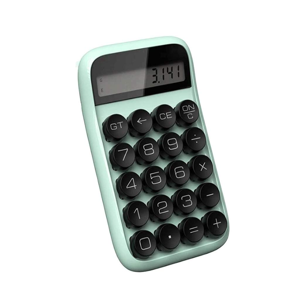 JFDBGU Oficina y Home Calculadora Estilo de los dígitos de visualización LCD Adaptable a sobremesa y en Movimiento Uso