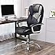 SONGMICS Bürostuhl Chefsessel Drehstuhl Computerstuhl Sitzhöhenverstellung office Stuhl Polsterung, OBG57B