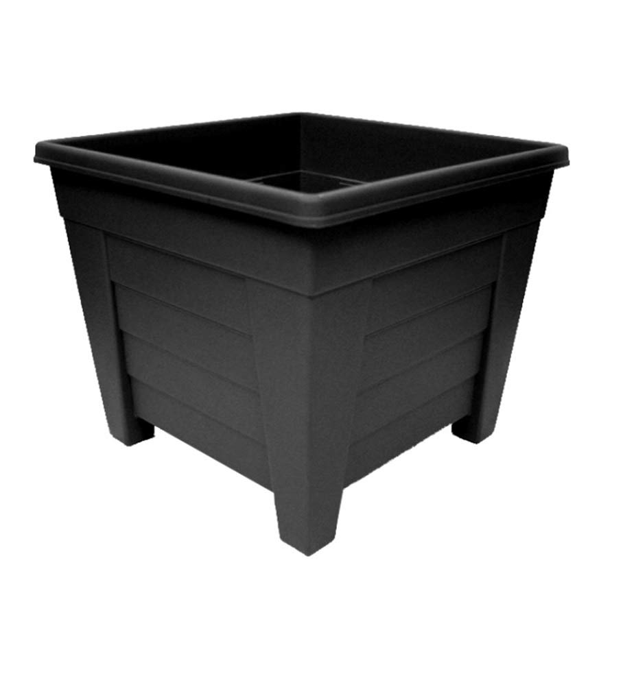 Grosvenor Square Planter 27cm Ebony