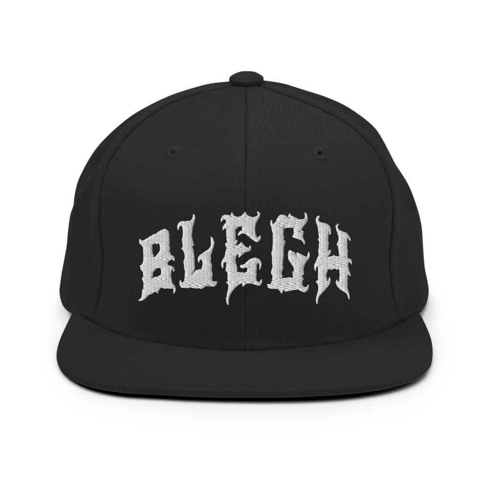 GenericBlegh Hat Death Metal Logo Heavy Metal Birthday Snapback Hat