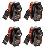 align servo ds410  4 x ES08MA 9g Mini Metal Gear Servo for trex Align 450 RC Helicopter E