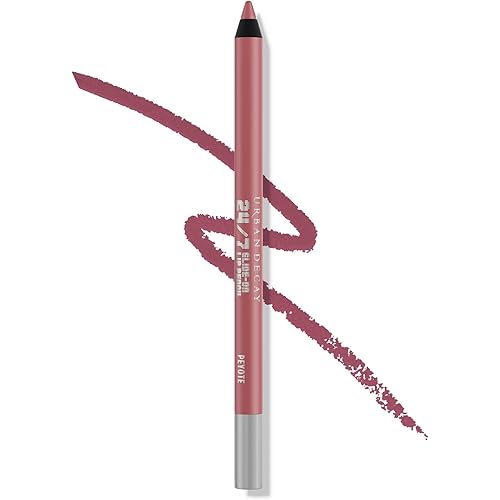 Urban Decay 24/7 Glide-On Waterproof Lip Pencil, Smudge-Proof, Longwearing Lip Liner, Smooth & Creamy Colors, Moisturizing Formula with Vitamin E, Prevents Lip Color from Feathering - 0.04 oz