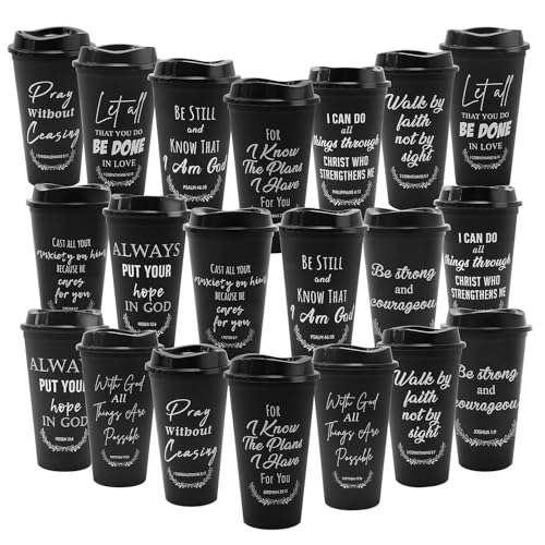 Brvcdh 20 Pack Christian Gift Bulk Reusable...