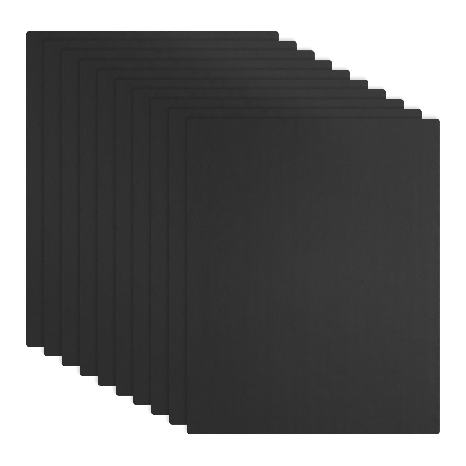10 PCS Tablero De Espuma Negro 406 X 508 Mm Tableros De Espuma 5 Mm De Grosor Tablero De Espuma Para Póster [Para Proyectos De Presentación Artesanías Creación De Pósters]