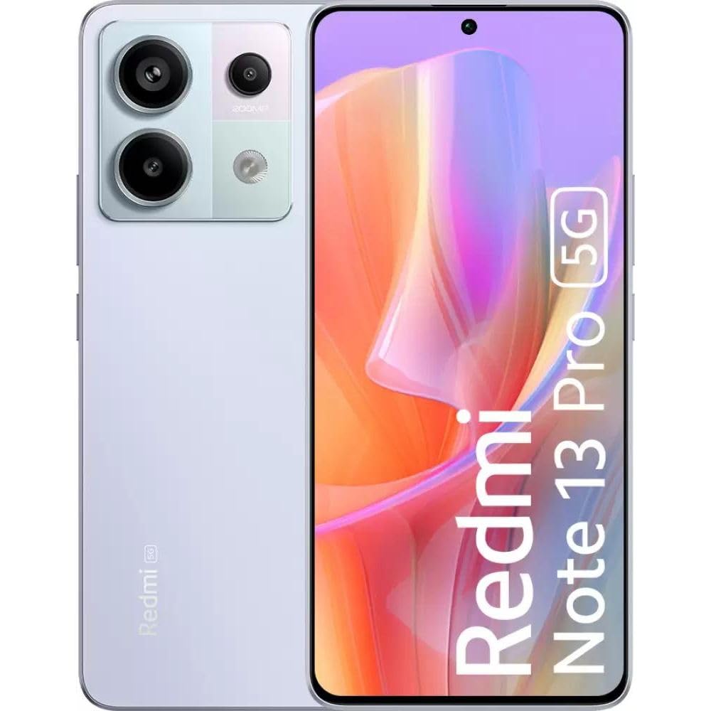 Xiaomi Redmi Note 13 Pro 5G Smartphone,16GB RAM+512GB ROM,6.67 inch MIUI 14 Snapdragon 7s Gen 2 Octa Core 4nm up to 2.4GHz China version (Aurora Purple)