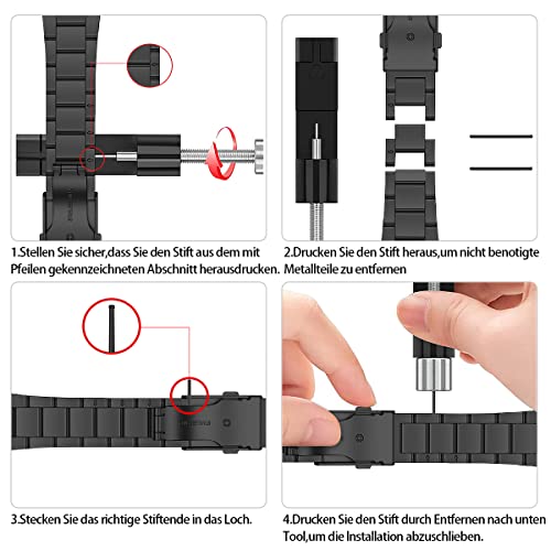 Diruite Cinturino di ricambio per Garmin Fenix