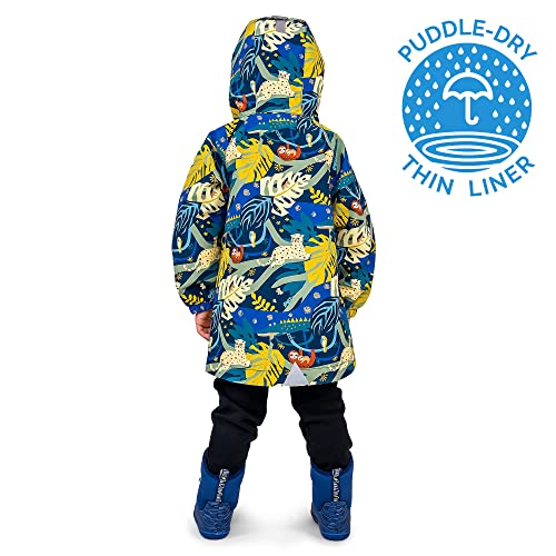 Image of JAN & JUL Waterproof Rain Jacket, Raincoat with Hood for Girls and Boys