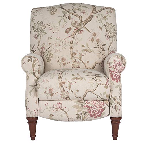 Sunset Trading Accent Recliner, Beige/Green/Pink #TOP2