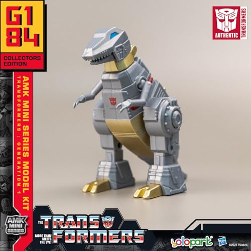 Figuras De Acción, Toy YOLOPARK - Grimlock Transformer Toy,AMK Mini Series Transformers G1 Autobot cifras de acción, 3.94 pulgadas, transformadores articulados para niños niñas de...