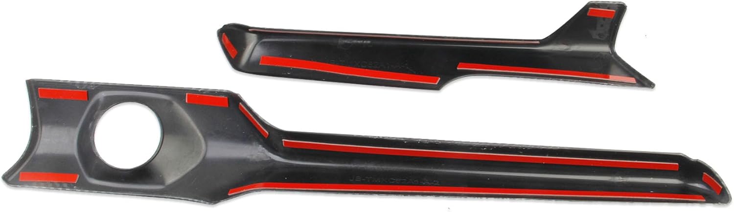 crosselec Carbon Fiber Style Interior Center Console Dashboard Panel Vent Cover Trims Decoration Accessories for Chevrolet Corvette C8 2026