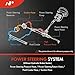 A-Premium Power Steering Pressure Hose Line Assembly Compatible with Dodge Avenger 1995-2000 & Chrysler Sebring 1995-2000 & Mitsubishi Eclipse 1995-1999 & Eagle Talon 1995-1998, 2.0L, Tube To Rack