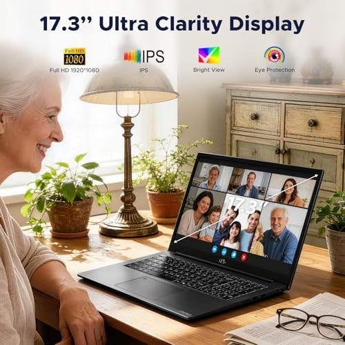 Image of NIMO 17.3 inch FHD AI-Ready-Laptop, R7 8745HS 8 Cores, 32GB DDR5, 1TB SSD