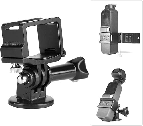 Adaptador de clip de expansión de aleación de aluminio Soporte de montaje Base de cámara Soporte de abrazadera Kit de abrazadera para accesorios Osmo