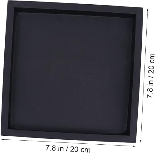 Miniatura 8 de Yardwe Planta de interior Planta Planta de Imitación Cemento Plantador Bandeja Clásico Herramienta Cuenca Bandeja