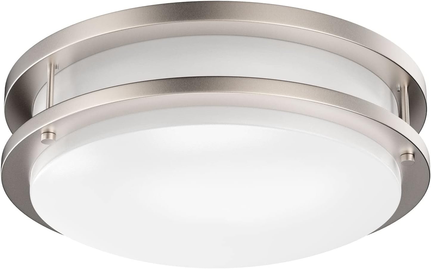 LedMyplace 14 Inch 25W LED Recessed Light, Indoor Ceiling Mount Lighting, Color Switchable 3000K/4000K/5000K, 1750 Lumens, 120V, High CRI, Replacement of 90W, Flush Mount Light Fixture for Bedroom