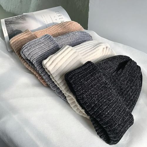 Bonnet confortable kaki doux protégeant du froid - 6