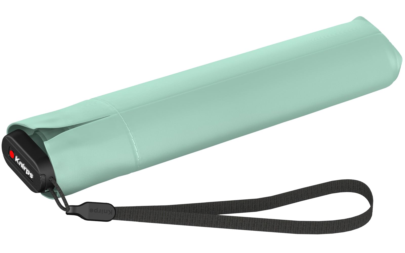 Knirps US.050 Parapluie de poche ultra léger et fin manuel avec protection contre les UV et la chaleur avec revêtement irisé – Menthe
