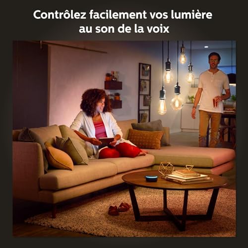 Ampoule LED connectée E27 filament G93 compatible Bluetooth Alexa Homekit - 6