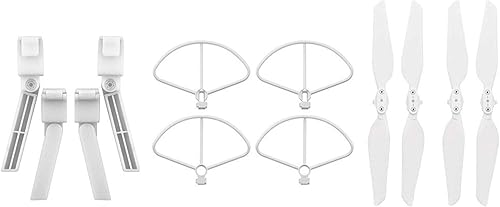 ALPGEN 4PCS Folding Propeller+ Extended Heighten Leg TripodFit for Xiaomi FIMI X8 SE Drone Toy Accessories Drone Replacement Propeller Replacement