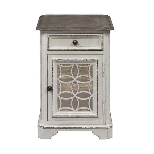 Liberty Furniture Industries Magnolia Manor Chair Side Table, W18 x
