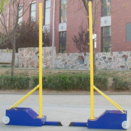 Portable Move Volleyball Net Stand, Heavy Duty Badminton